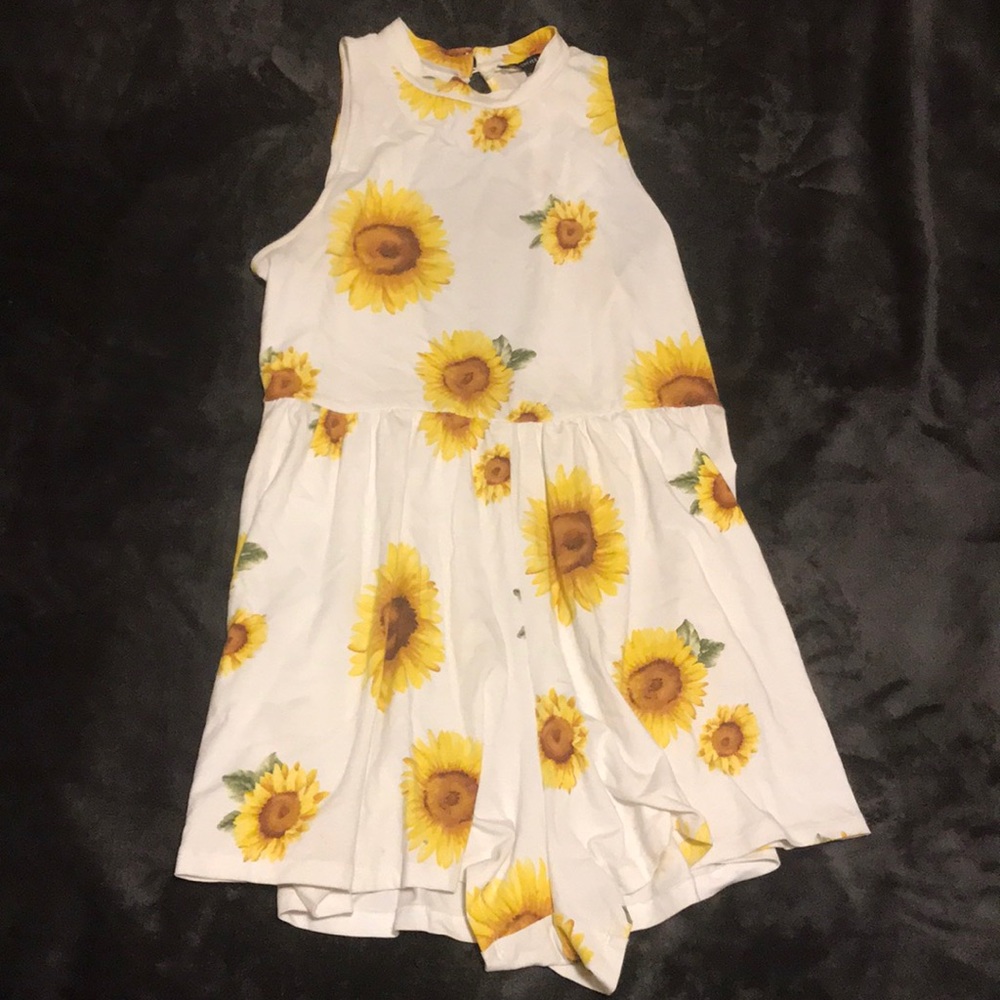 Forever21 Sunflower Romper